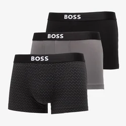 Bokserji Hugo Boss Trunk 3-Pack Boss One D Light Grey M