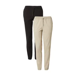 JACK & JONES Hlače JPSTGORDON DYLAN chamois / črna