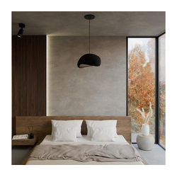 Brilagi - Luster na sajli WABI SABI 1xE27/40W/230V prečnik 35 cm, crne boje