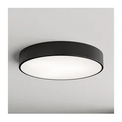 Brilagi - Stropna plafonjera za kupatilo CLARE 4xE27/24W/230V, prečnik 50 cm, IP54, crna