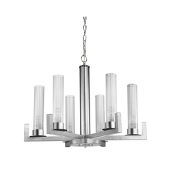 Kolarz 6009.80650 - Luster na lancu RAGGIO 6xE14/25W/230V srebro