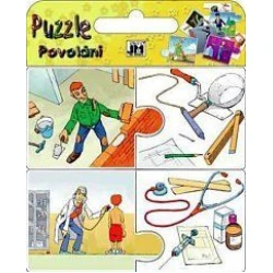 Jiri Models Poklici poučna sestavljanka