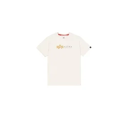 ALPHA INDUSTRIES Majica med/siva/bela