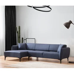Atelier del Sofa Ugaona garnitura Belissimo 95x67x140cm Plava