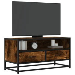 TV ormarić boja dimljenog hrasta 80x34,5x40 cm konstruirano