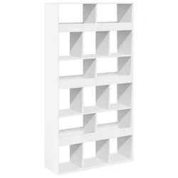 Sobna pregrada bijela 100 x 33 x 187,5 cm konstruirano drvo