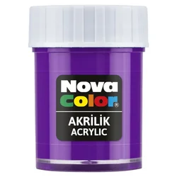 Nova Color Slikanje - Akrilne Boje 30g - Ljubičasta - 540295
