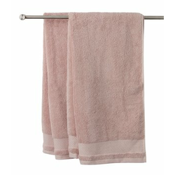 Peškir NORA 70x140 cm pepeljasto roze