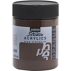 Pébéo Studio Fine Akrilna barva Burnt Umber 500 ml 1 kos