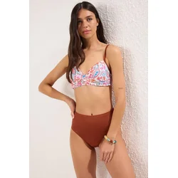 Trendyol Milla Ženski kupaći kostim Tbess25Bt00124, Roze