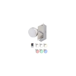 Briloner 2040-012 - LED RGB prigušiva spot svetiljka LED/3,3W/230V + daljinski upravljač