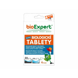 Tablete BIOEXPERT za peneče se greznice 4ks
