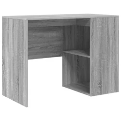 Stol s policom Siva Sonoma 102 x 50 x 75 cm Konstruirano drvo