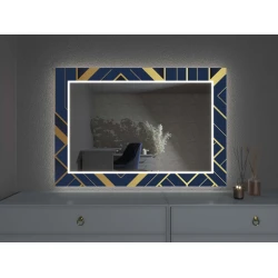 LED ogledalo z dekorjem D7