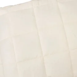 Teška deka svijetla krem 200x230 cm 9 kg od tkanine