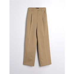 Sinsay - Elegantne pantalone na crtu - boja pšenice
