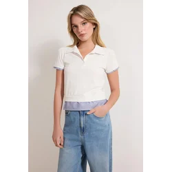 Trendyol Milla Ženska bluza, Krem