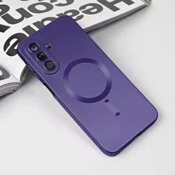 Maska za Samsung Galaxy A17 A175F MagSafe Chrome, Ljubičasta