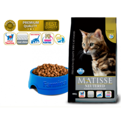 Matisse High Premium Suva hrana Adult Neutered Chicken & Rice 1,5kg