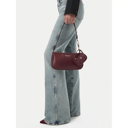 Ročna torba Nine West CEO-VELVET CHARM-LA374-4788 Bordo rdeča