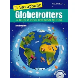ROS STEPHEN:GLOBETROTTERS Eb SAXOPHONE + CD