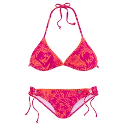 VENICE BEACH Bikini oranžna/roza