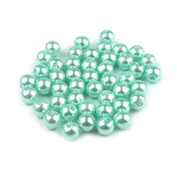 Plastične voščene kroglice / biseri Glance O6 mm - F18 meta (500 g)
