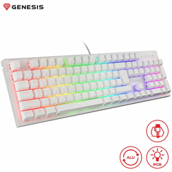 GENESIS Tastatura Thor 303 bela