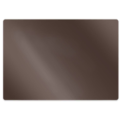 Decormat Podloga za stol Rjava barva 120x90 cm 15 cm