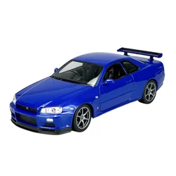 shumee Welly Nissan Skyline GT-R R34 moder 1:24 24108