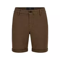 GUESS Hlače Myron Short  rjava