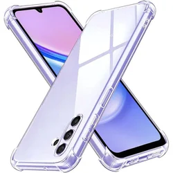 Techsuit Shockproof Clear Silicone prozirna maskica otporna na udarce za Samsung Galaxy A15 4G / A15 5G