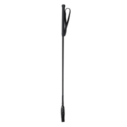 Rimba Horse Whip with Synthetic Material Inside 65cm Black