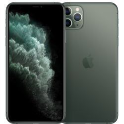 APPLE obnovljen pametni telefon iPhone 11 Pro Max 4GB/256GB, Matte Midnight Green