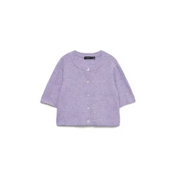 VERO MODA Pletena jopa VMSoffe sivka