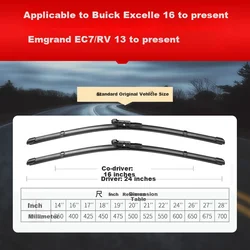 Ouji Metlice brisača za automobil, 610 mm, 406 mm