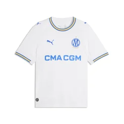 PUMA Olympique de Marseille Home Jersey Men, Sport, White/Royal, M