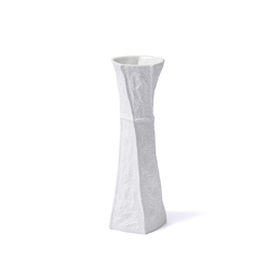 Hanah home Vaza LCA0023, 13x12x33 cm, Bela