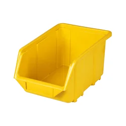 Plastic box Ecobox medium, yellow 60116