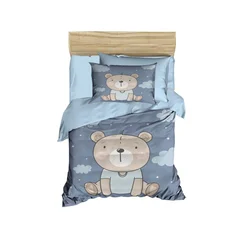 Lessential Maison PH161 Mornar Plavo/Braon Set Posteljine za Bebe
