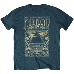Pink Floyd Majica Carnegie Hall Poster Unisex Denim S