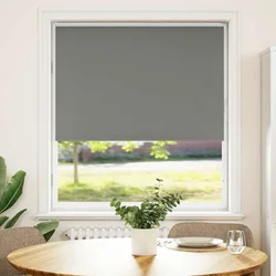 Rolo zavjesa Blackout siva 95x130 cm Širina tkanine 90,7 cm