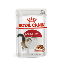 Royal Canin Instinctive Gravy - mokra hrana u sosu za odrasle mačke 12 x 85 g