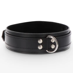Taboom Heavy D-Ring Collar Black