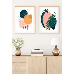 Wallity Uramljena slika Huhu42, 35x50 cm , 2 dela