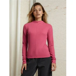 Sinsay - Prugasta bluza sa visokim izrezom - ostalo