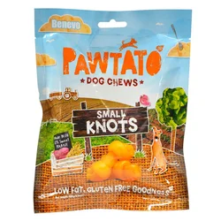 Benevo nagrada za pse Pawtato Vozli majhni 150g