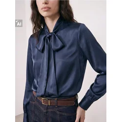 Sinsay - Bluza sa dekorativnim vezanjem - mornarsko