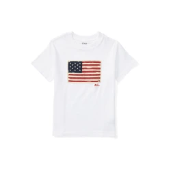 Polo Ralph Lauren Majica bež/mornarska/rdeča/bela