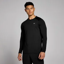 MP Mens Training Long Sleeve T-Shirt - Black - XS